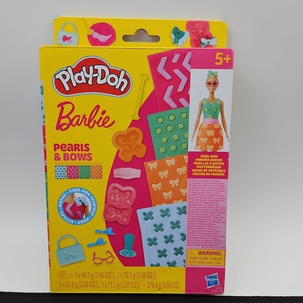 Play-Doh Barbie Pearls‎ & Bows Play-Doh Fashions